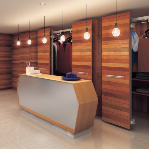 Lateral Swing Door System (For Partition Use)